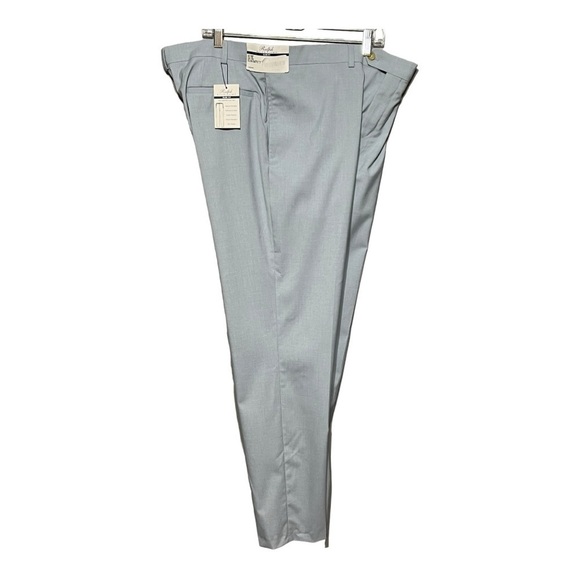 Ralph Ralph Lauren Comfort Flex Dress Pants Flat Front Slim-Fit Trousers W40 L32 - Picture 3 of 8